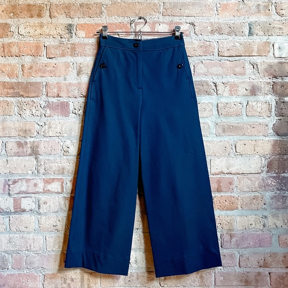 J. Crew Pants & Jumpsuits Nwt Jcrew Wide Leg Crop Pants Poshmark